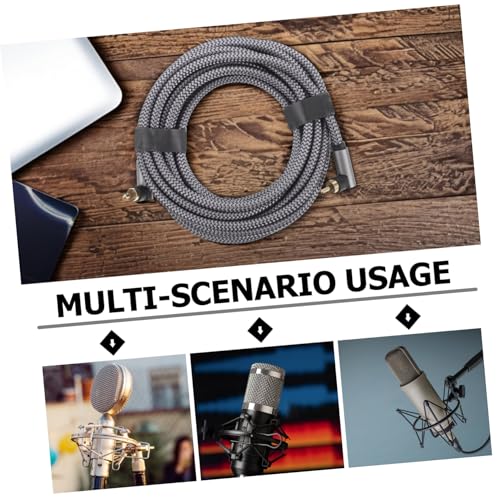 Operitacx 5m Digital Audio Cable HiFi Cable with Dual Right Angle Connectors for Subwoofers and Tv Accessories Durable and Easy to Use for Optimal Audio Setup