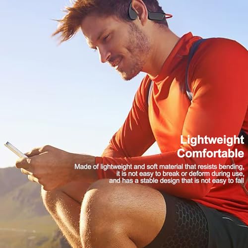 Bone Conduction Sports Headset Open-Ear Bluetooth 5.4 Wireless Headphones