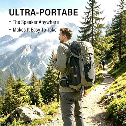 T&G TG Portable Bluetooth Speaker, IPX4 Waterproof Wireless Speaker,Black - color: Black