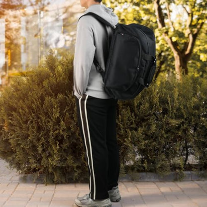 Travel Carrying Backpack for JBL Boombox 4/3/2, Carrier Storage Case with Shoulder Strap &Handle Strap, Portable Carry Bag Holder w Accessory Pocket