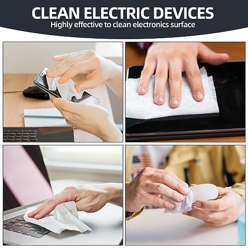 Technical Prep Pads Cleaning Wipes - 99.9% Electronic Cleaning Wipes, Multi-Purpose Non Woven Handy Wipes Cleaning Sheets for Surfaces, Printer, Industrial, Thermal Paste Remover (40PCS, 5"×6") - size: 40PCS