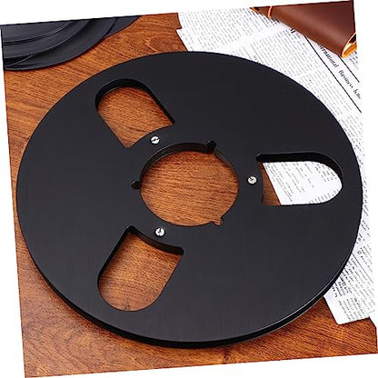3holes Aluminum Alloy Take-up Reel Open Reel for Recording Tape for Recorder