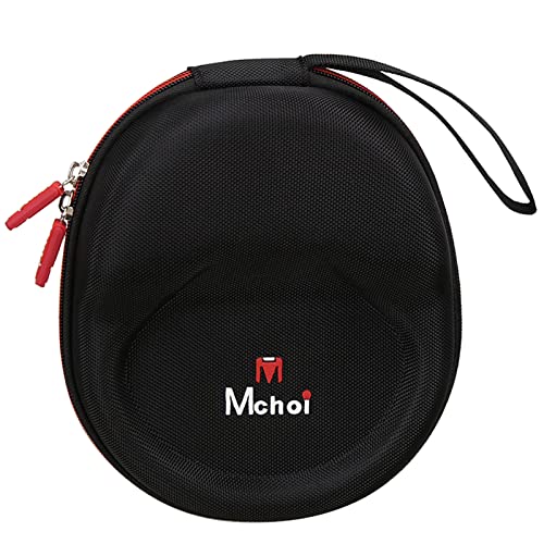 Mchoi Hard Protable Case Fits for Logitech H390 / Logitech Zone 301 Wired Headset, Case Only - color: Black