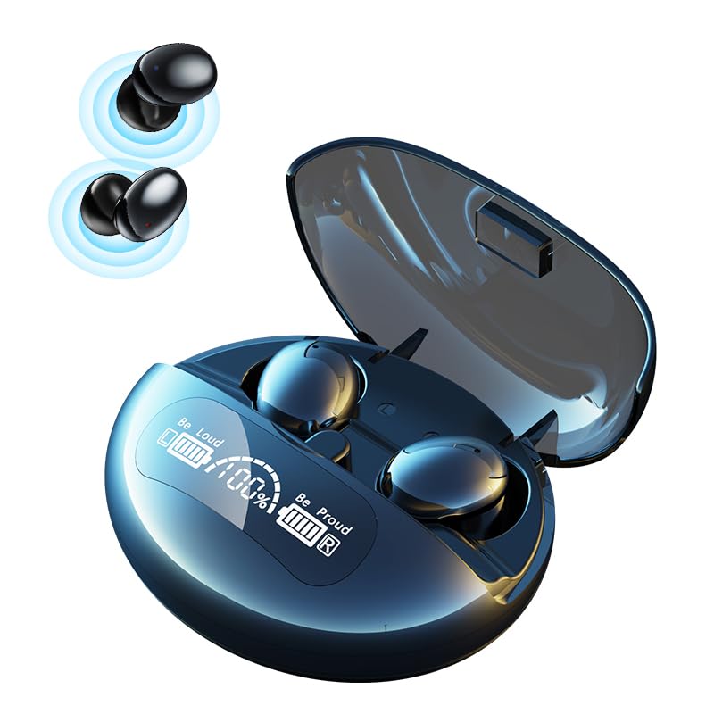 IHAO Sport Earbuds Headphone with Mic 2 in 1 Multifunctional Earpiece TWS in-Ear Headset HiFi Sound Noise Reduction Painless Firm Wear Earphone (Polish Black Dual Earbuds) - color: Polish Black Dual Earbuds SM25