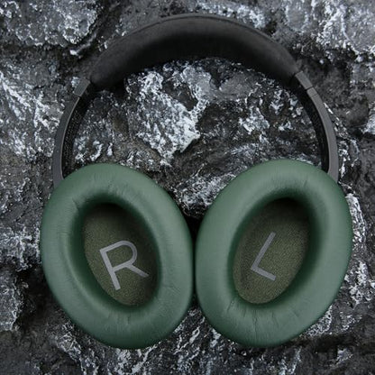 Ear Cushions for Bose QuietComfort 45 QC35 QC35ii QC25 QC15 Cushion Kit Replacement Earpads with Upgraded Memory Foam (Cypress Green) - color: QC45 Green