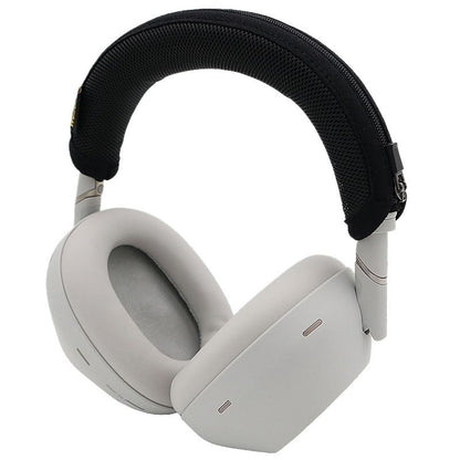 WH-1000xm6 Headband, Replacement Mesh Fabric Headband Pad Cushion for WH-1000xm6 Headband Cover (Black)