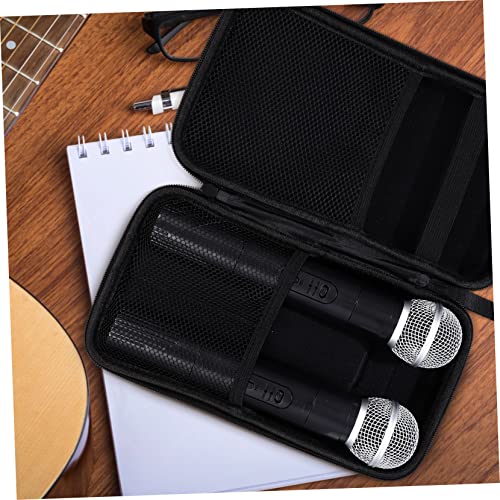 Wireless Microphone Portable Storage Case with Hard Shell Protection