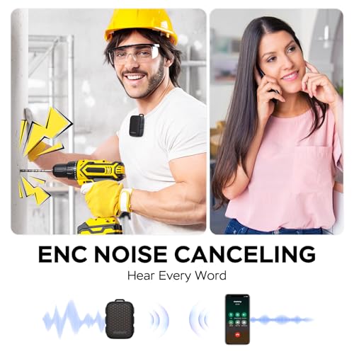INSMY Wearable Bluetooth Speakers IP67 Waterproof Clip On Small Speaker | Portable Personal Speakers,Clean Sound,Stereo Pair,Wireless,ENC Built-in Mic,Lightweight for Golf Work Pool Gift (Black) - color: Black