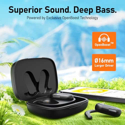 Audiovance OpenComfy 301 Wireless Bluetooth Open Ear Headphones for Running - color: 3-CF301