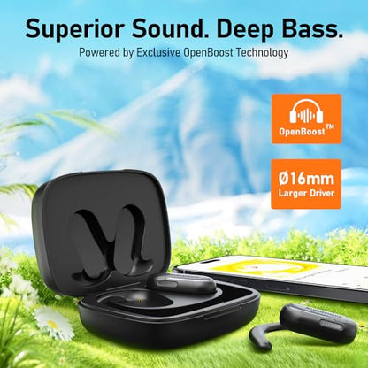 Audiovance OpenComfy 301 Wireless Bluetooth Open Ear Headphones for Running - color: 3-CF301