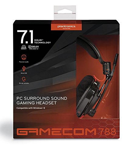 Plantronics GameCom 788 Headset, 201270-05