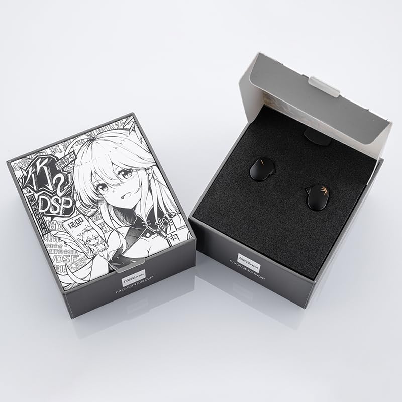 Moondrop CHU II DSP Headphones High Performance Dynamic Driver USB-C in-Ear Monitors Type-C with Microphone Earphone