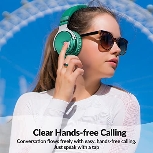 Million Sold 10 Years Classic E7 Active Noise Cancelling Headphones with Upgraded Noise Cancellation, Bluetooth Headphones Wireless with HD Sound Vivid Deep Bass, for Home Office Travel Gift Pcs - color: Green, style: E7 Wireless Active Noise Cancelling H
