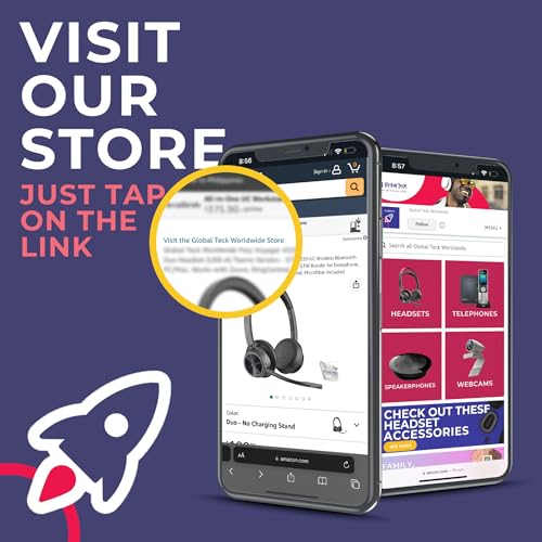 BH74 Yealink Headset Bluetooth Wireless On-ear, Teams/Zoom Certified, Compatible with Poly, Cisco, Avaya, Mitel phones, Acoustic Shield Mic & Hybrid ANC, Long Battery, Ideal for Office & Remote work - style: BH74-UC-MC