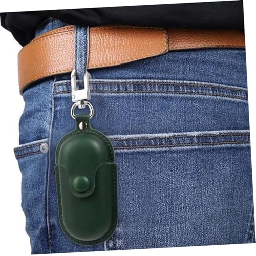 Waterproof Earphone Case for 3i Model, Scratch-Proof Earbud Storage Cover in Dark Green for Travel and Outdoor Use