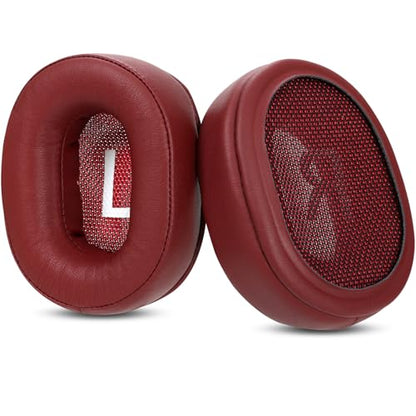 SE-MS7BT SE-MS9BN Earpads Replacement Ear Cushion Covers Compatible with Pioneer SE-MS7BT MS7 SE-MS5T SE-MS9BN Headphones Protein Leather Earpads Supple - color: Red