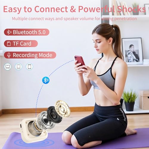 S1 Voice Amplifier Wireless, 25W Portable PA System with Dual Wireless Lavalier Mics, Bluetooth Speaker with Shoulder Strap for Classroom, Training, Tour Guiding & Public Speaking (White) - color: White