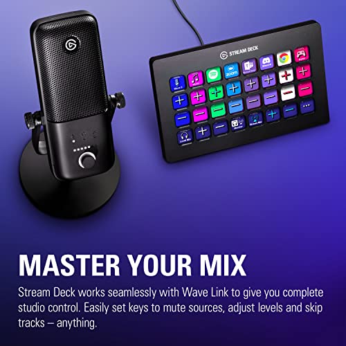 Elgato Wave:3 USB Condenser Microphone for Streaming - color: Black