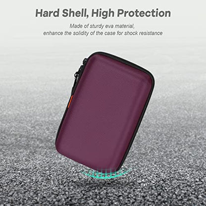 Deep Purple Carrying Case. GLCON Hard Storage Case - color: Deep Purple