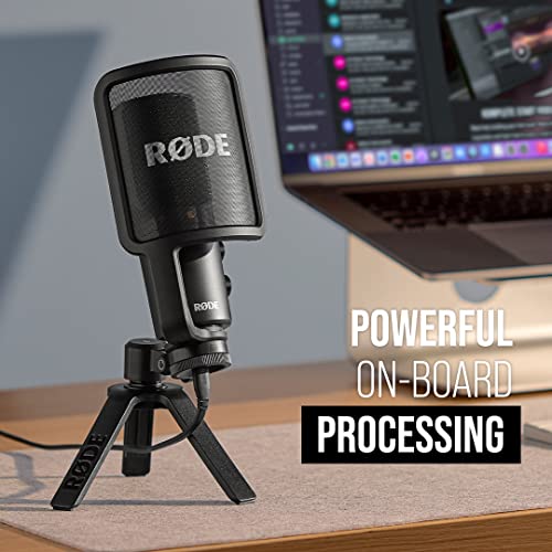 RØDE NT-USB+ Professional-Grade USB Condenser Microphone for Recording