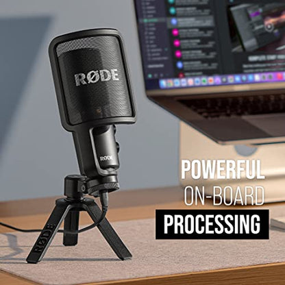 RØDE NT-USB+ Professional-Grade USB Condenser Microphone for Recording