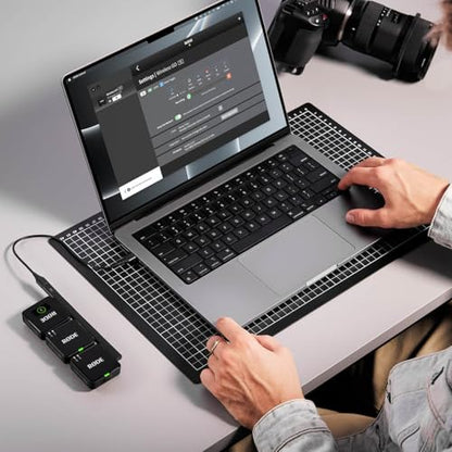 RØDE Wireless GO III (Gen 3) – Compact Wireless Mic – Pristine Audio, 32-bit Float Recording, Automatic Level Control, for Phones, Cameras and Computers (Black) | 32-bit Float Recording, Automatic Level Control, for Phones, Cameras and Computers (Black) -