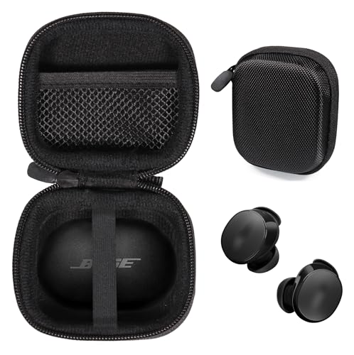 Case for Bose New QuietComfort True Wireless Noise Cancelling Earbuds (Black) - color: Black
