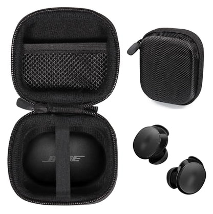 Case for Bose New QuietComfort True Wireless Noise Cancelling Earbuds (Black) - color: Black