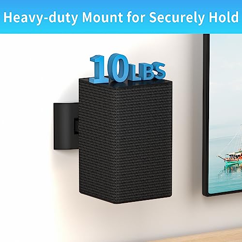 notiela Speaker Wall Mount for Samsung SWA-9200S SWA-9100S SWA-9000S SWA-8500S, Tilt and Swivel Adjustable Ceiling Speaker Mount Bracket for Samsung 9100S 9000S 8500S, 2 Pack - style: 2 Pack