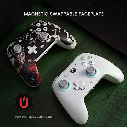 GameSir G7 SE Wired Controller for Xbox Series X|S, Xbox One & Windows 10/11, Plug and Play Gaming Gamepad with Hall Effect Joysticks/Hall Trigger, 3.5mm Audio Jack (White)