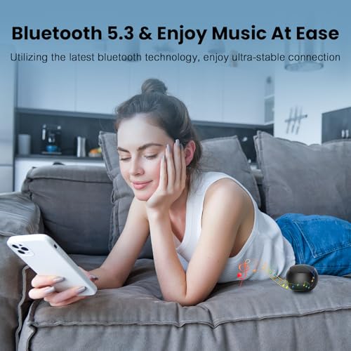 Mini Bluetooth Speaker, Portable Wireless Small Speaker with Rich Bass, Bluetooth 5.3, IP7 Waterproof, 8H Playtime, USB-C Fast Charging, Compact Pocket Speaker for Home, Outdoor, Shower, Travel