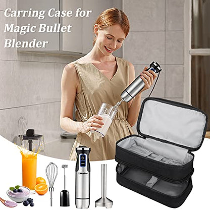 Storage bag for Hand Blender,Carrying Case for Immersion Blender Handheld | Stick Blender Travel Storage Organizer (Bag Only)