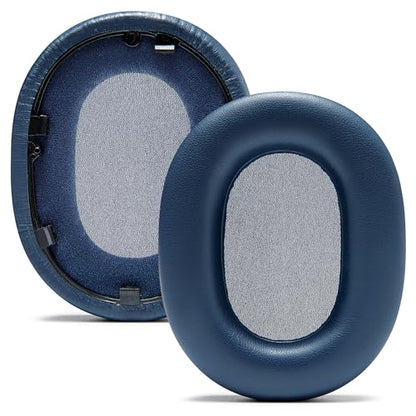 WC PadZ XM5 - Premium Replacement Earpads Compatible with Sony WH-1000XM5 | Made by Wicked Cushions | Soft PU Leather, Extra Thick, Noise-Isolating Memory Foam | Blue - color: Blue