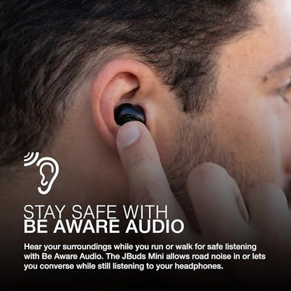 JLAB JBUDS MINI True Wireless Bluetooth Earbuds - Black
