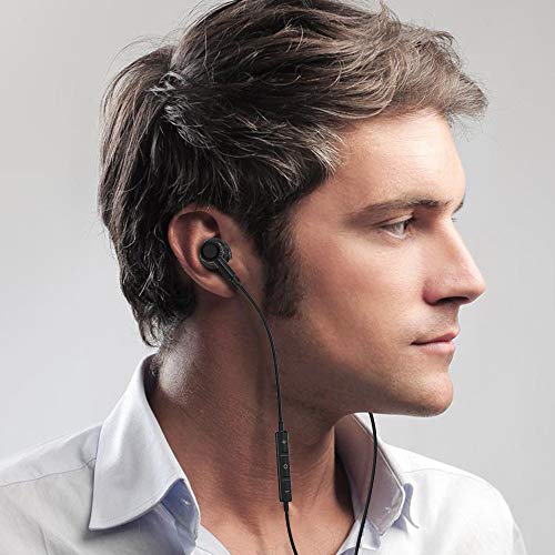 3.5mm HiFi Stereo Earbuds Wired Headphones Earphones w Mic Volume Control for Moto G Stylus Power Pure Play Google Pixel 4a 5a 3a Samsung Galaxy S10 S9 Plus S10e A03s A23 A52 A14 A13 A12 A52 TCL 30 SE