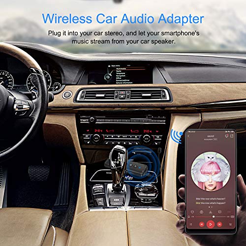 Bluetooth 5.3 Transmitter 3 in 1,Bluetooth Receiver,Wireless Adapter, Bluetooth Audio Adapter with 3.5mm AUX Stereo Output for TV, PC, car, Headset, Headphone, Earphone, Earbud