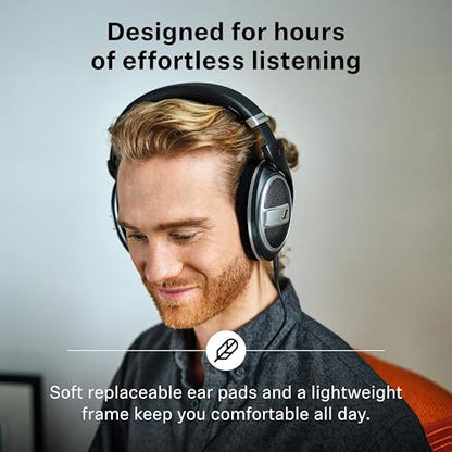 Sennheiser HD 599 SE Open-Back Wired Headphones,Comfortable Fit, Black | Premium Design, Balanced Audio, Comfortable Fit, Wired for Music - style: HD 599 SE
