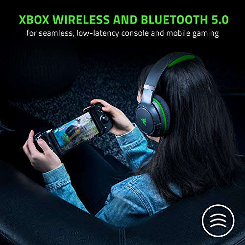 Wireless Xbox Gaming Headset: Razer Kaira Pro with Titanium Drivers & Supercardioid Mic - Black - color: Black, style: Kaira Pro