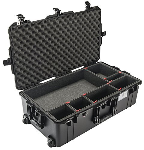 Pelican Air 1615 Case With TrekPak Dividers (Black) - color: Black, size: One Size - With TrekPak Dividers