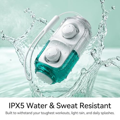 Ultra-Mini Sleep Earbuds for Side Sleepers, Bluetooth 6.0 Invisible Earphones with Fidget Toy Case, 30H Playtime, IPX5 Sweatproof, Touch Control for ASMR, Work, Commute & Travel - color: White