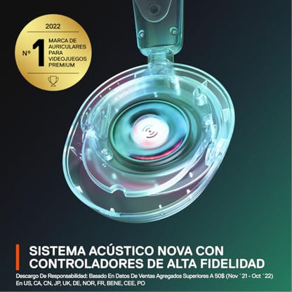SteelSeries Arctis Nova 1X Gaming Headset - Signature Arctis Sound - ClearCast Gen 2 Mic - Xbox Series X|S, PC, PlayStation, Switch, and Mobile