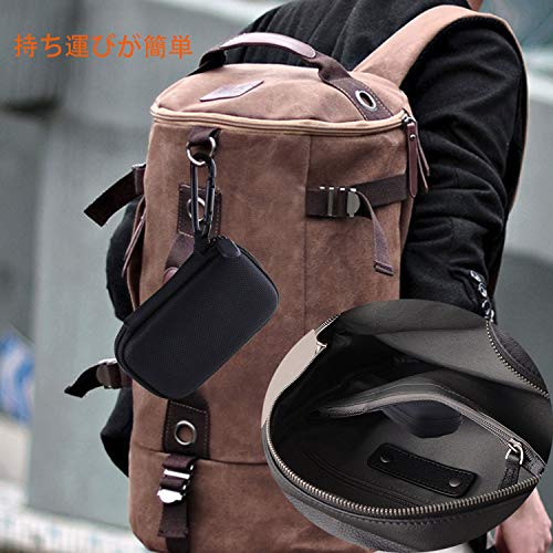 Hard EVA Travel Case for Sony Wi-Xb400/Wi-C200/ WI-C310 Wireless in-Ear Headphones. Earphone Carrying Case MP3 Player Case Headphone Small Storage Pouch