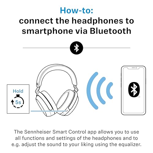 Sennheiser Consumer Audio Momentum 4 Wireless Headphones - Bluetooth Headset for Crystal-Clear Calls with Adaptive Noise Cancellation, 60h Battery Life, Lightweight Folding Design - Black/Copper - color: Black/Copper