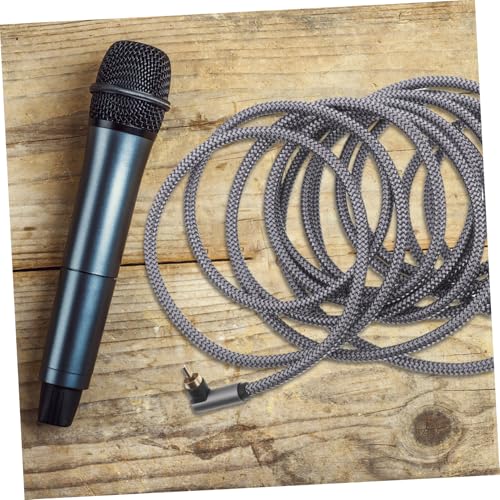Operitacx 5m Digital Audio Cable HiFi Cable with Dual Right Angle Connectors for Subwoofers and Tv Accessories Durable and Easy to Use for Optimal Audio Setup