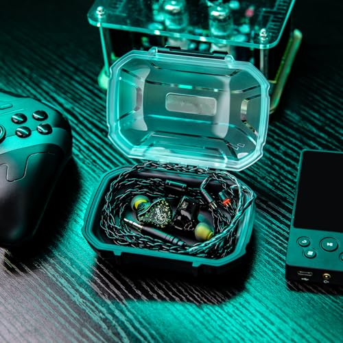 Linsoul ZiiGaat x Hangout. Audio: Odyssey 2 in Ear Monitor, 1DD + 3BA Hybrid IEM, HiFi Wired Earbuds LC02 in Ear Monitor Case, Portable Earbud Hard Case