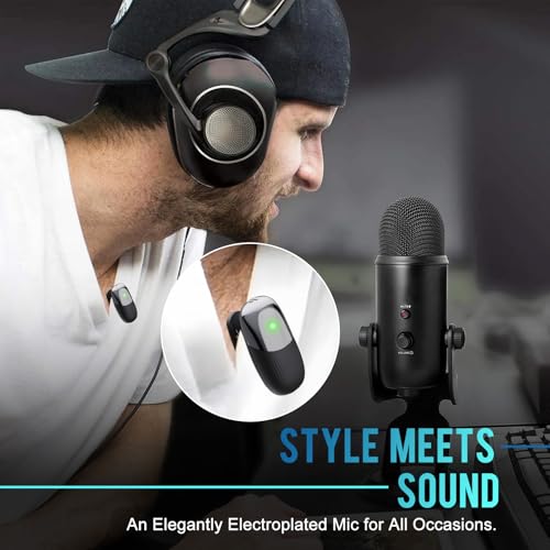 S5 Wireless Lavalier Microphone for iPhone 17/16