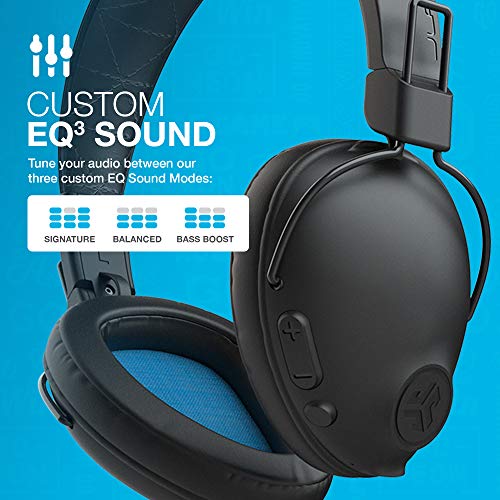 JLab, Studio Pro, Wireless Over Ear Headphones, Bluetooth 5, EQ3 Sound, Foldable, Black