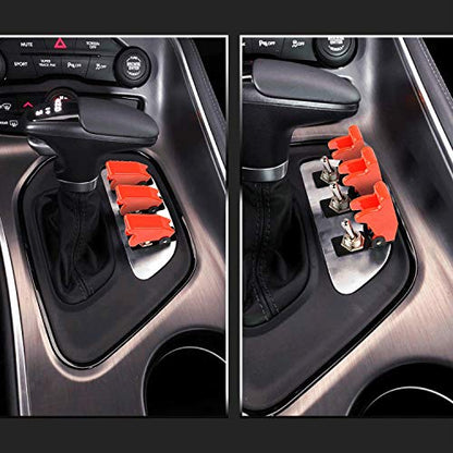 Nilight 90014E Heavy Duty Rocker Toggle Switch 12V 20A Red Cover SPST ON/Off 2Pin Car Truck Boat-5 Pack - color: 5PCS Switch w/Red Cover
