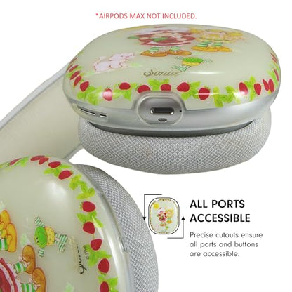 Sonix Protective Case for AirPods Max 2 & 1 | Headphones Cover | Strawberry Shortcake Berry Besties - color: Strawberry Shortcake Berry Besties