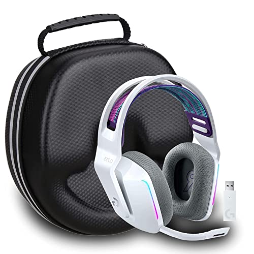Hard Travel Storage Case Compatible with Logitech G733 / G435 Lightspeed Wireless Gaming Headset, G335 Wired Gaming Headset, CASE ONLY - color: Black